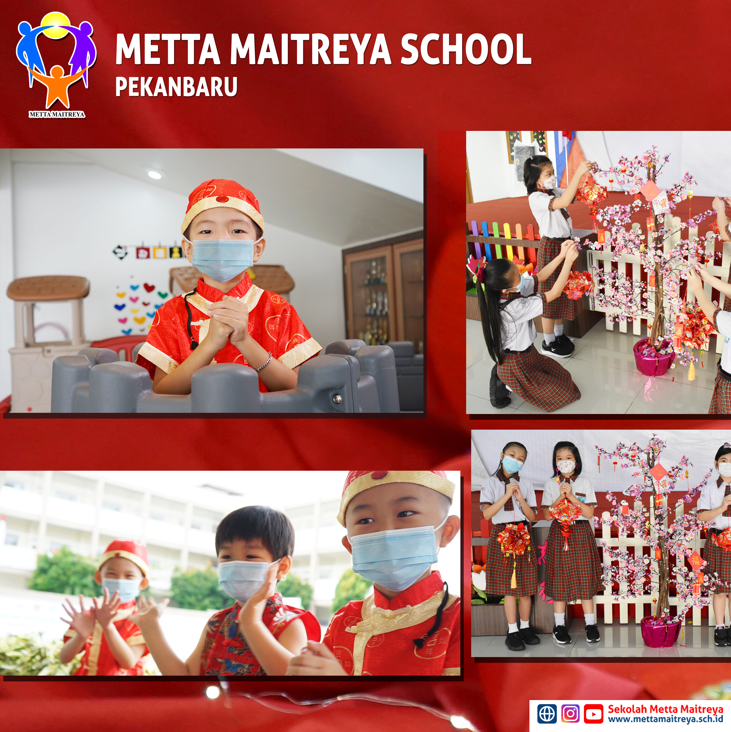 Keseruan Anak-Anak dalam Menyambut Tahun Baru Imlek 2022 | SEKOLAH METTA MAITREYA